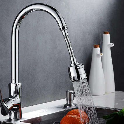 Arbitrary Water Faucet Splash Head Two Adjustment