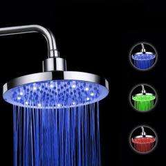 LED 3 Colour RGB Showerhead