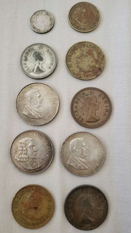 Collectable South African coins