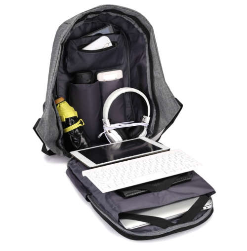 Anti-theft Bag Men Laptop Rucksack Travel Backpack Women Large Capacity Business USB Charge