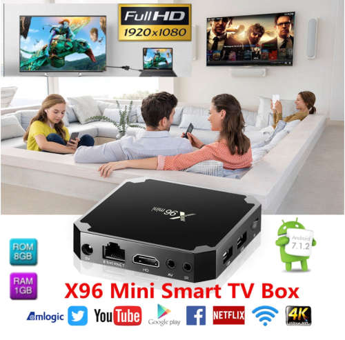 X96 mini tv box android 7.1 2GB 16GB Amlogic S905W tvbox Quad Core WiFi Media Player 1GB 8GB X96mini