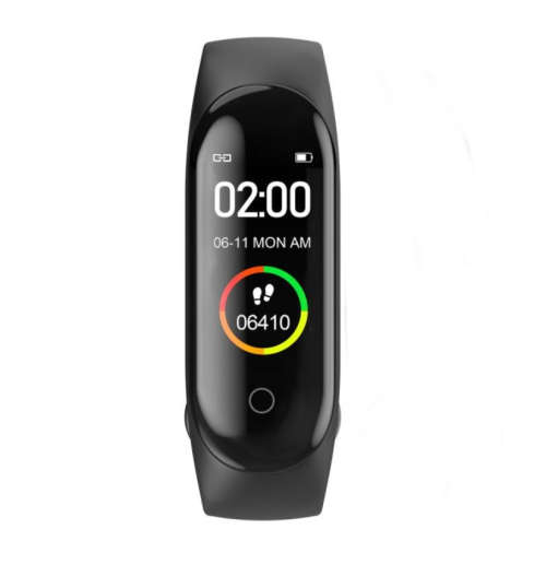 M4 Smart Band Blood Pressure Heart Rate Monitor Pedometer Sports tracker Wristband Bracelet Health F