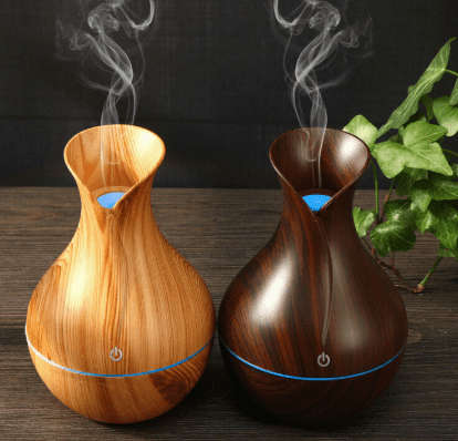 Ultrasonic Aroma Humidifier with Color Changing LED