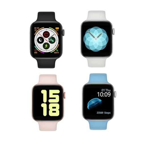 Waterproof Smart Watch Heart Rate Fitness Tracker Smart Wristband for IOS Android,Black