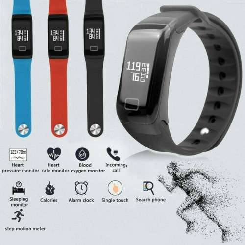 Smartwatch Fitness Tracker - Red