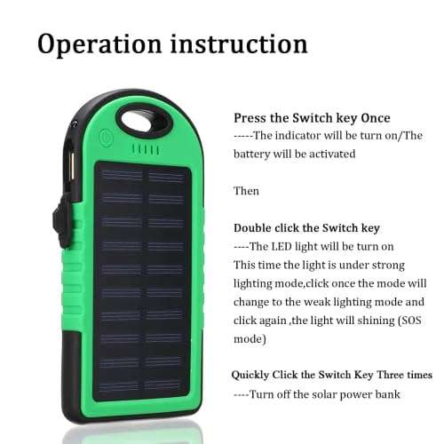 Solar Charger Solar Power Bank Back Up Charger Solar Charging Station Chargers For Phone
