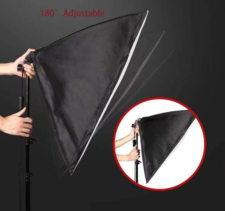 300W LED Softbox Light Kit for professional photography  ( 300W  Bulb included )