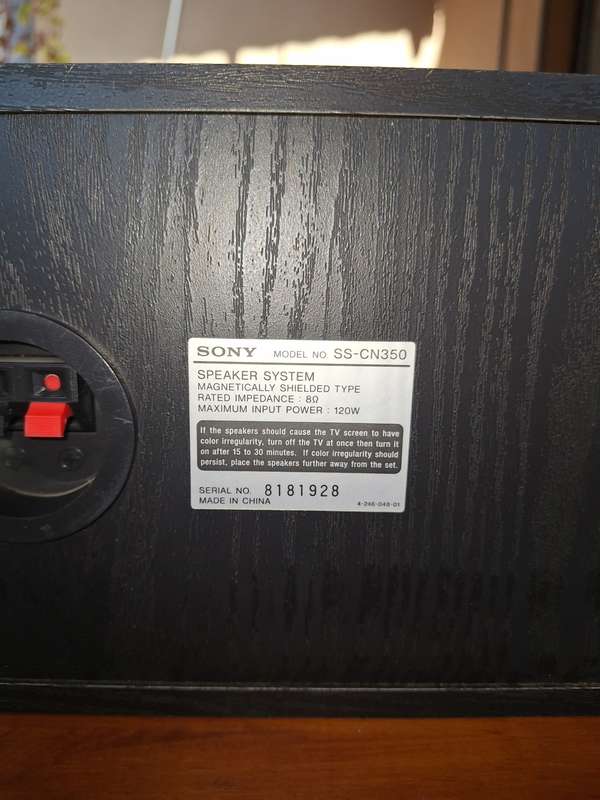 SONY AMPLIFIER & RADIO RECEIVER - Relist due to non payment -