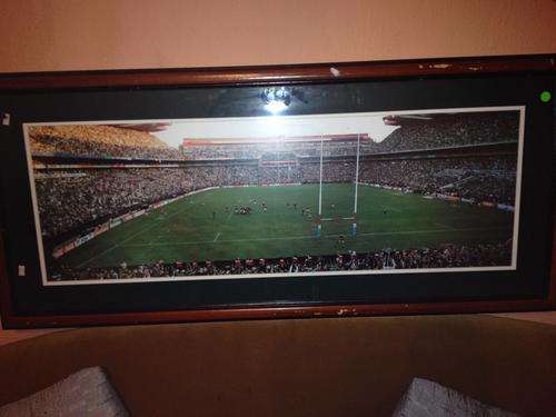 RUGBY WORLDCUP 1995 FRAMED PRINT