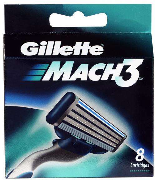 Gillette Mach3 Cartridge (8 Cartridges)
