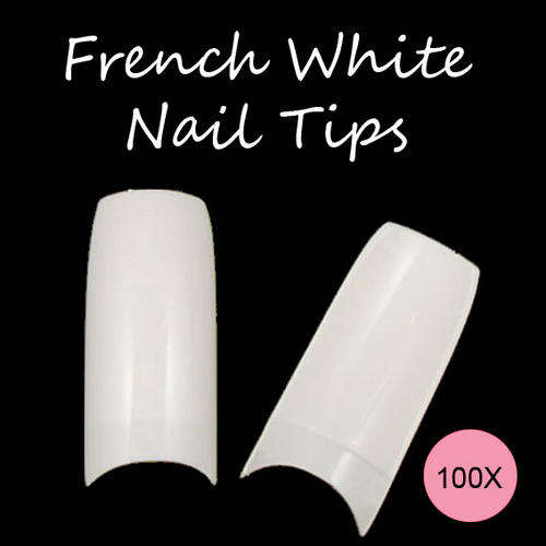 Nail Tips White 100 Tips