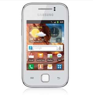 SAMSUNG GALAXY Y <S5360> WHITE (10Month Warranty)