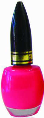 Mijona Nail Polish Florescent Pink X 1pcs