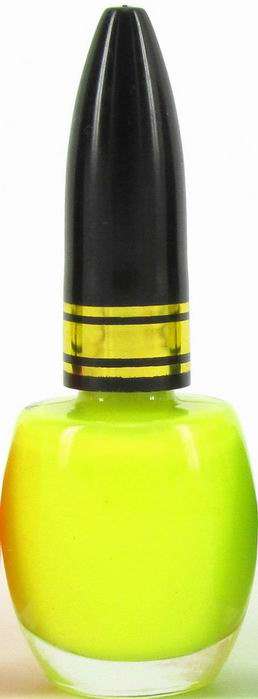 Mijona Nail Polish Florescent Pastel Yellow X 1pcs