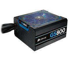 Corsair Gamer Series GS800 800W Power Supply - 80PLUS Bronze Certified