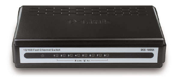 D-Link 8-Port 10/100Mbps Desktop Ethernet Switch (DES-1008AE)