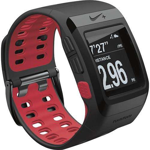 TOMTOM NIKE SPORTSWATCH ANTHRACITE/BLACK/RED -1JA0.017.06
