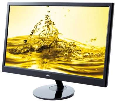 AOC 21.5" 16x9 TFT LED Wide USB Ultra Slim Monitor, 1920 x 1080 Full HD -E2251FWU