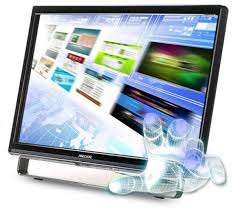 Mecer 23.6" FHD Touch LED Wide Monitor -H24AKBB-AC67P
