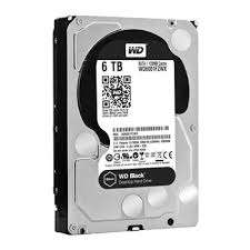 WD BLACK 6TB 3.5" SATA3 7200RPM 128MB CACHE -WD6001FZWX