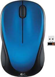 Logitech Wireless Mouse - M235 - steel blue