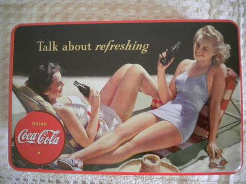 Vintage looking Coca Cola Tin