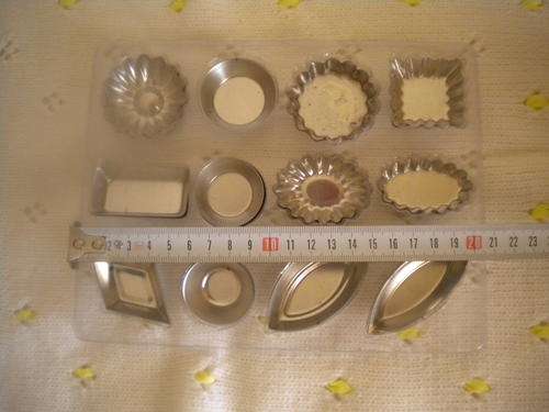 Tin Chocolate Moulds