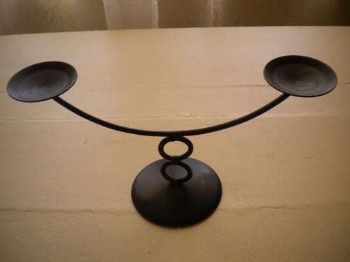BARGAIN!!!!!!!!!!  Iron Cast Candle Holder