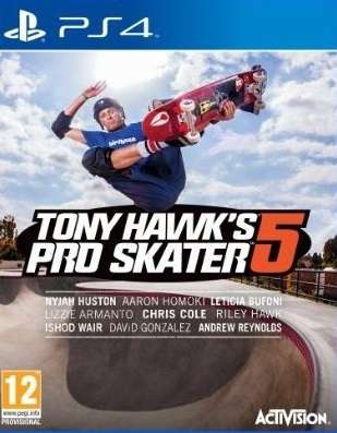 PS4 - TONY HAWKS PRO SKATER 5