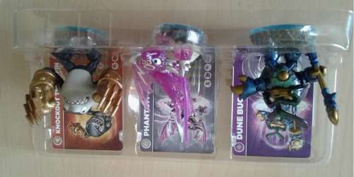 PS3 - 3 SKYLANDERS SWAP FORCE CHARACTERS