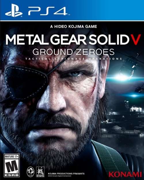 PS4 - METAL GEAR SOLID V GROUND ZEROES