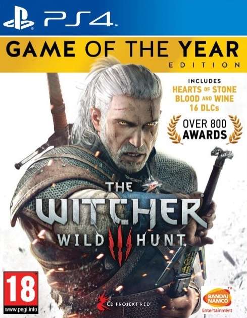 PS4 - THE WITCHER 3 GAME OF THE YEAR EDITION *** BRAND NEW & SEALED ***