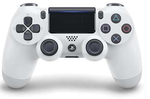 PS4 - DUALSHOCK 4 CONTROLLER v2 - WHITE *** BRAND NEW & SEALED ***