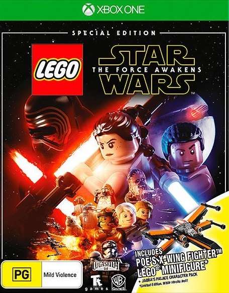 XBOX ONE - LEGO STAR WARS SPECIAL EDITION WITH MINIFIGURE *** BRAND NEW & SEALED ***