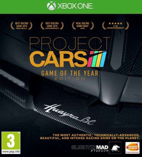 XBOX ONE - PROJECT CARS GAME OF THE YEAR EDITION *** BRAND NEW & SEALED ***