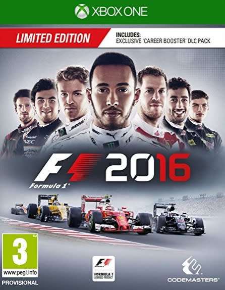 XBOX ONE - F1 2016 SPECIAL EDITION *** BRAND NEW & SEALED ***