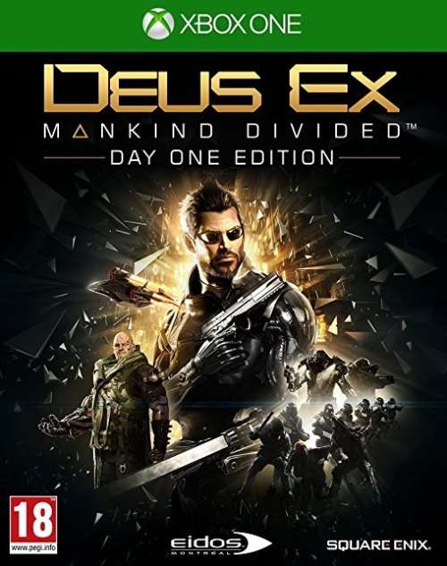 XBOX ONE - DEUS EX MANKIND DIVIDED  DAY ONE EDITION *** BRAND NEW & SEALED ***