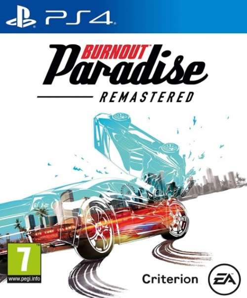 PS4 - BURNOUT PARADISE REMASTERED *** BRAND NEW & SEALED ***