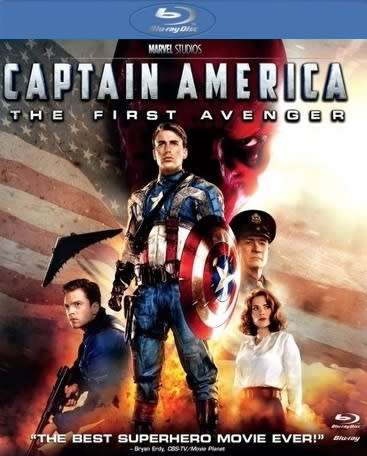BLU RAY - CAPTAIN AMERICA THE FIRST AVENGER