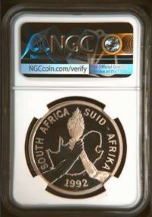 PF67 UC - 1992 SILVER PROOF R2 - BARCELONA OLYMPICS