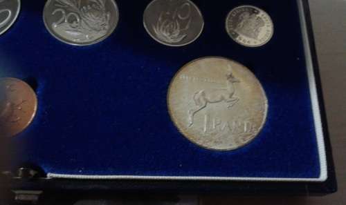 1984 RSA Short Proof Set - with Silver R1 included