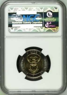 MS66 - 2008 Mandela 90th Birthday R5 - HIGH GRADE COIN