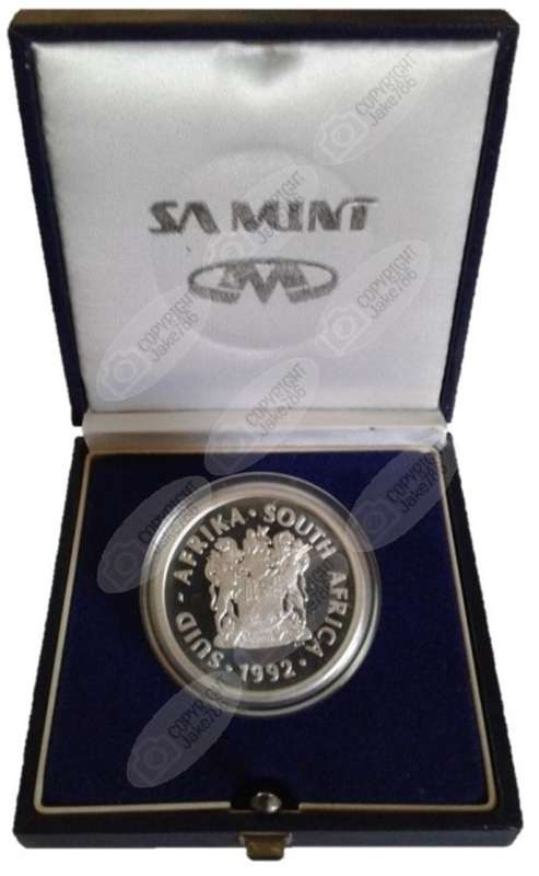 1992 SILVER PROOF R2 - MINT TECHNOLOGY