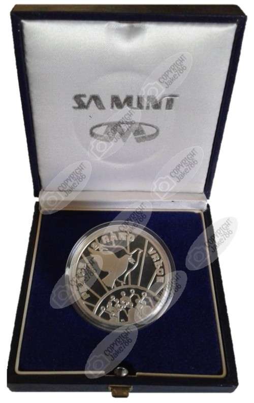 1993 Silver Proof R2 - Peace