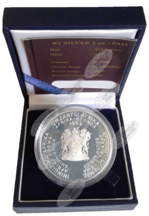 1995 SILVER PROOF R2 - FAO