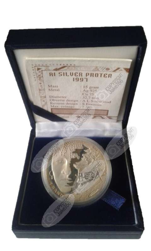 1997 Silver Proof Protea R1 - Woman