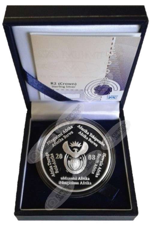2008 Silver Proof R2 - FIFA World Cup