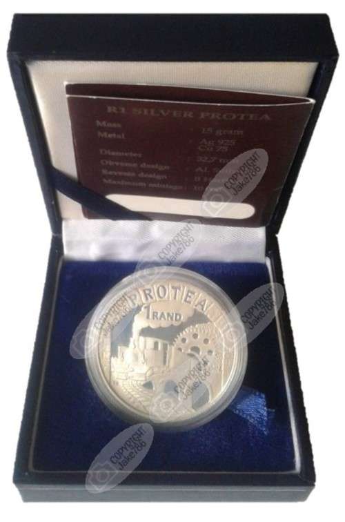 1995 Silver Proof R1 - Railways