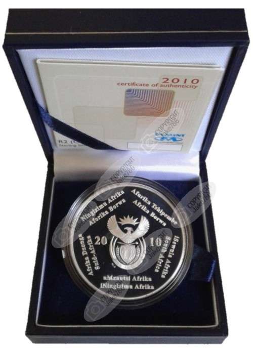 2010 SILVER PROOF R2 - FIFA WORLD CUP