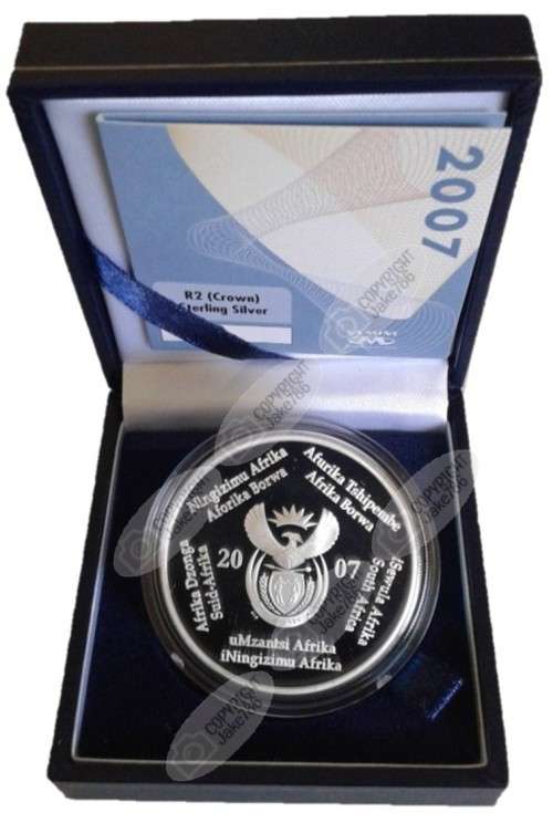 2007 Silver Proof R2 - FIFA World Cup